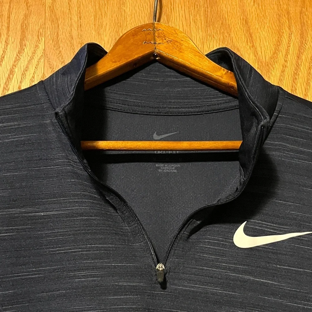 Nike Black Dri-FIT 1/4 Zip